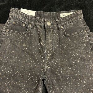 Zara Rhinestone Jeans